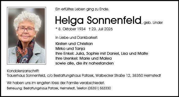 Helga Sonnenfeld