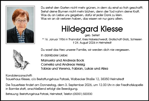 Hildegard Klesse