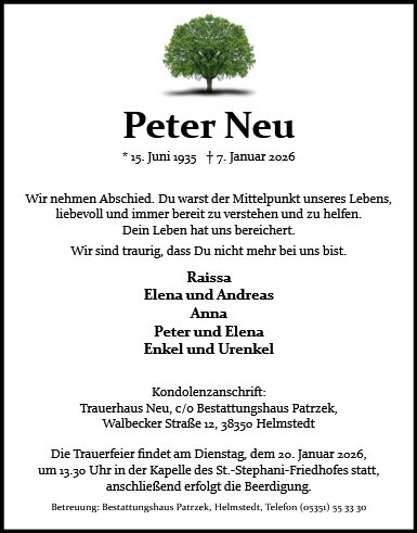 Peter Neu
