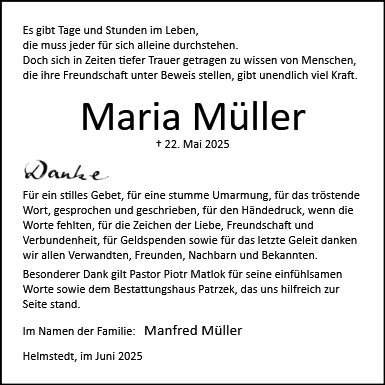 Maria Müller