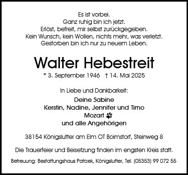 Walter Hebestreit