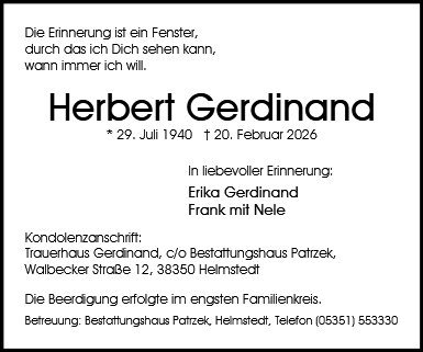 Herbert Gerdinand