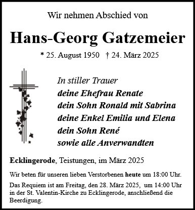 Hans-Georg Gatzemeier