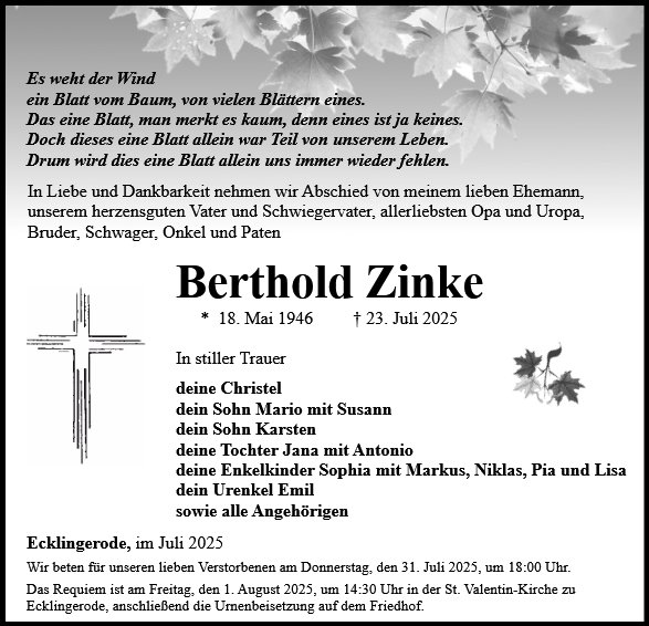 Berthold Zinke