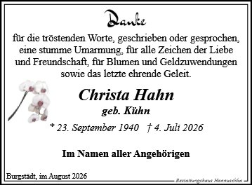 Christa Hahn