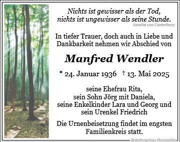 Manfred Wendler