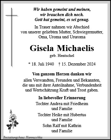 Gisela Michaelis