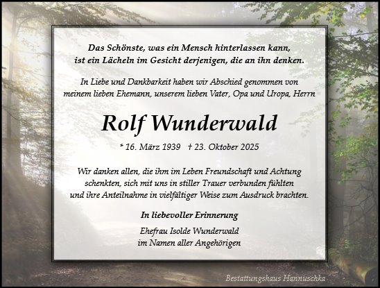 Rolf Wunderwald