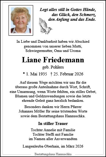 Liane Friedemann