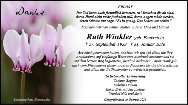 Ruth Winkler