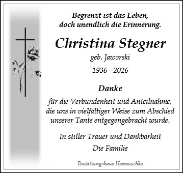 Christina Stegner