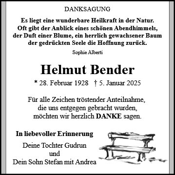 Helmut Bender