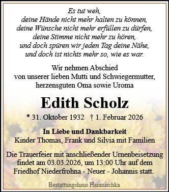Edith Scholz