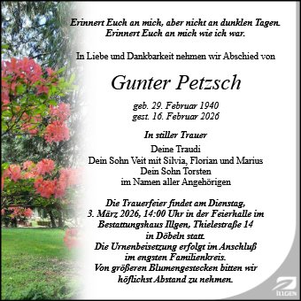 Gunter Petzsch