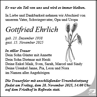Gottfried Ehrlich