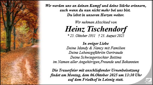 Heinz Tischendorf