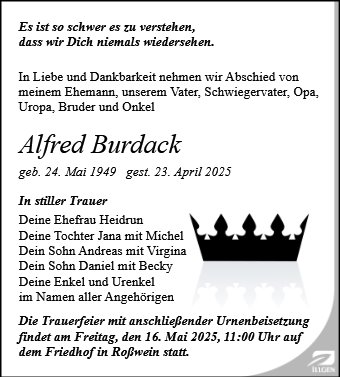 Alfred Burdack