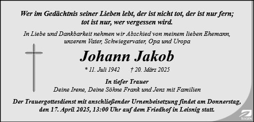 Johann Jakob