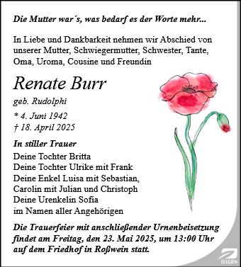 Renate Burr