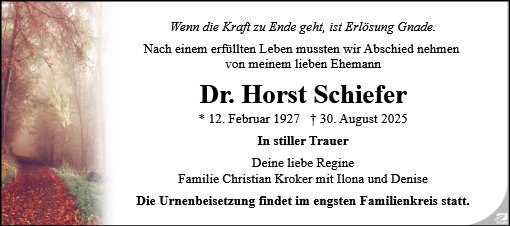 Horst Schiefer