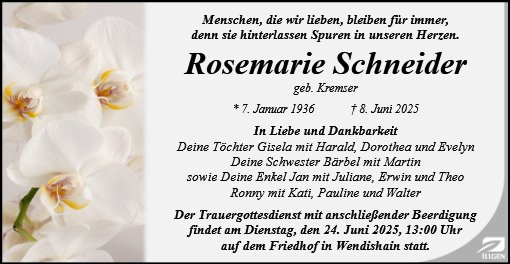 Rosemarie Schneider