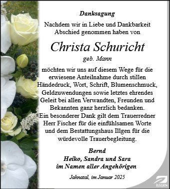 Christa Schuricht