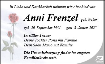Anni Frenzel