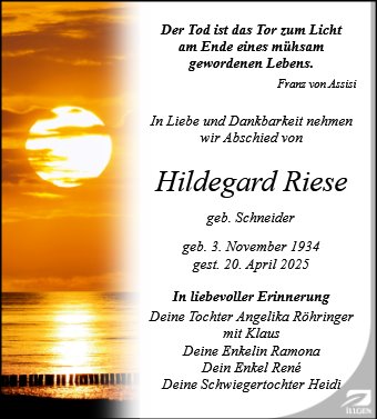 Hildegard Riese