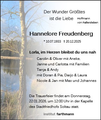 Hannelore Freudenberg