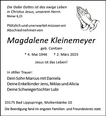 Marlene Kleinemeyer