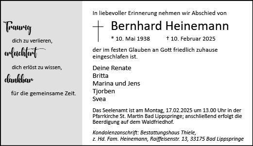 Bernhard Heinemann