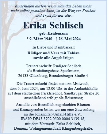 Erika Schlisch
