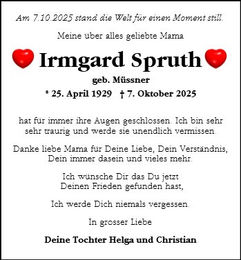 Irmgard Spruth