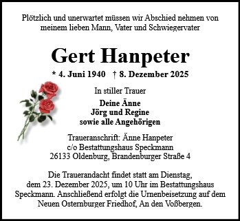 Gert Hanpeter