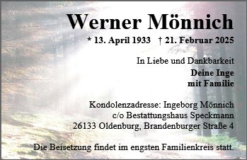 Werner Mönnich