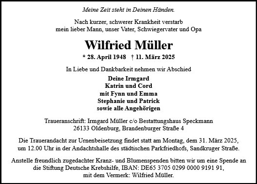 Wilfried Müller