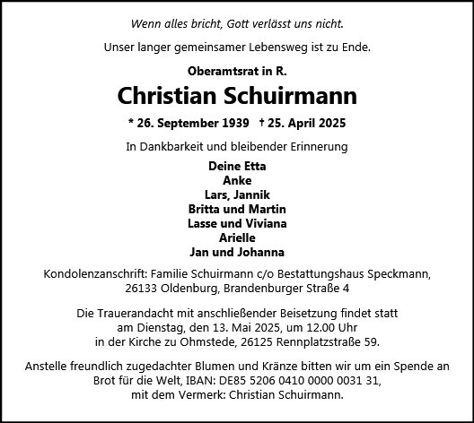Christian Schuirmann