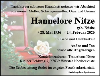 Hannelore Nitze
