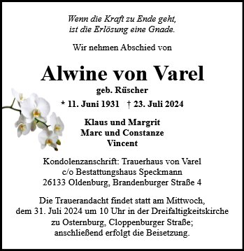 Alwine von Varel