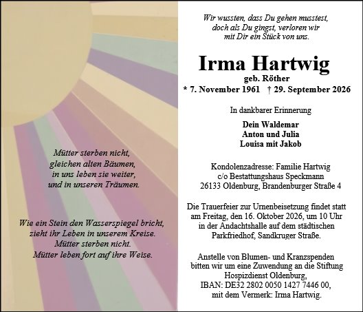 Irma Hartwig 