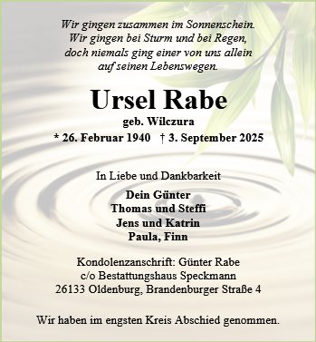 Ursel Rabe