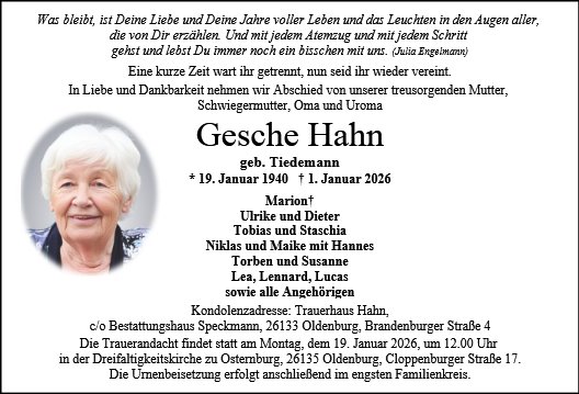 Gesche Hahn