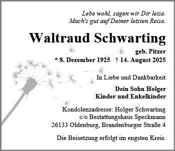 Waltraud Schwarting