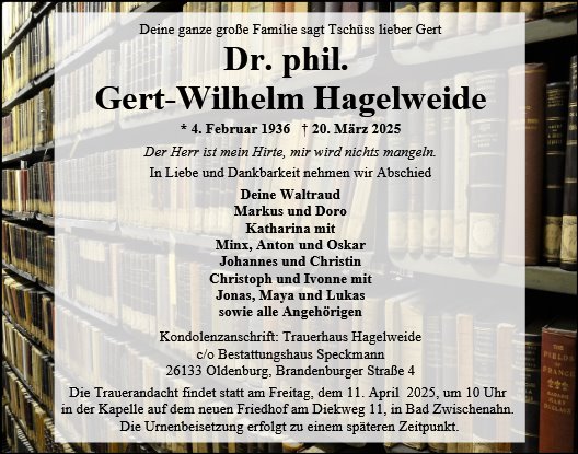 Gert-Wilhelm Hagelweide
