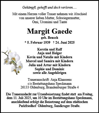 Margit Gaede