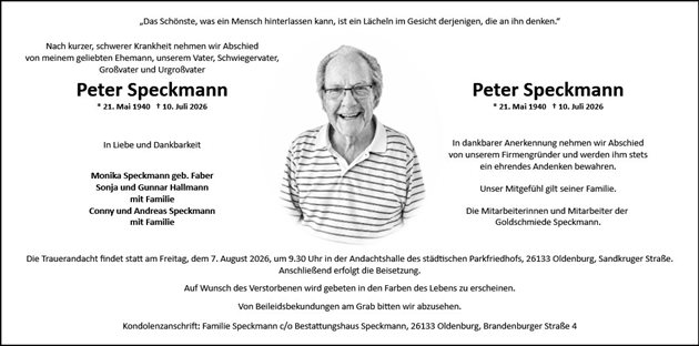 Peter Speckmann