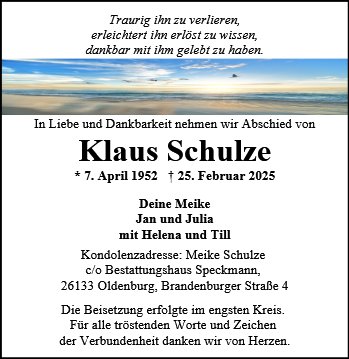 Klaus Herbert Schulze