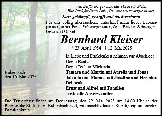 Bernhard Kleiser