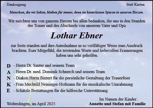 Lothar Ebner