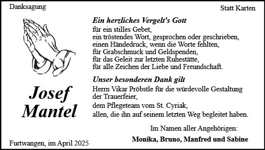 Josef Mantel 